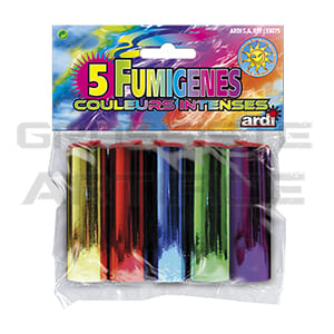 Fumigène couleurs intenses