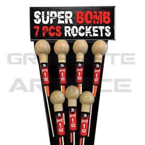 Pochette de 7 "Super bomb" 55 mm