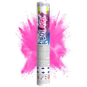 Canon à poudre Gender Reveal Rose