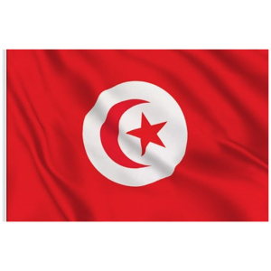 Drapeau Tunisie 90x150cm