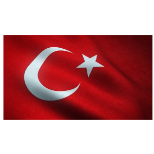 Drapeau Turquie 90x150cm