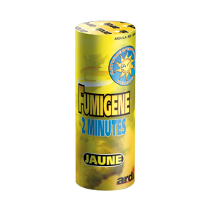 Fumigène 2 minutes Jaune
