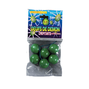 Oeufs de démon crépitant