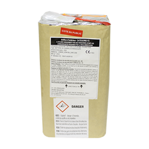 "PRO F3" 6 bombes 50mm Scintillant Argent