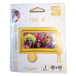 BALLON CADRE OR