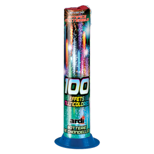 Batterie de chandelles 100 coups