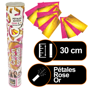 CANON AIR COMPRIME ROSE & OR BICOLORE 30cm