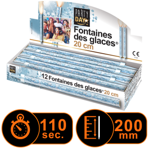 Fontaine à gâteau 110 secondes par 12