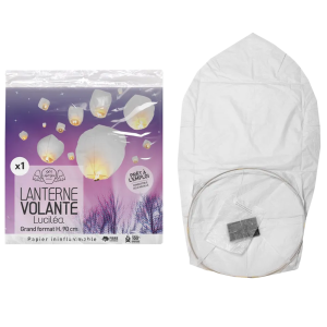 Lanterne volante biodégradable Discount Luciléa