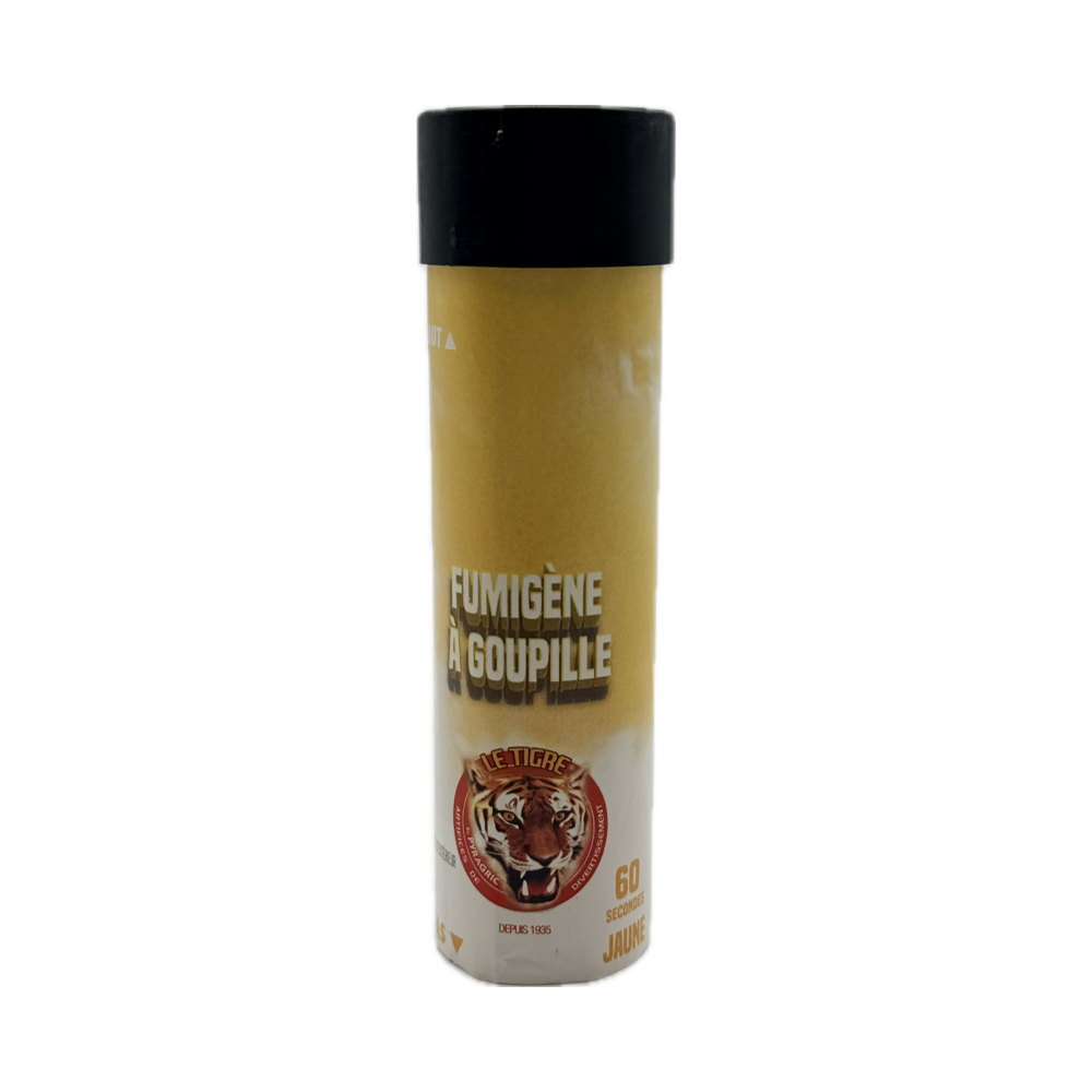 Fumigène pygoup 60 secondes jaune